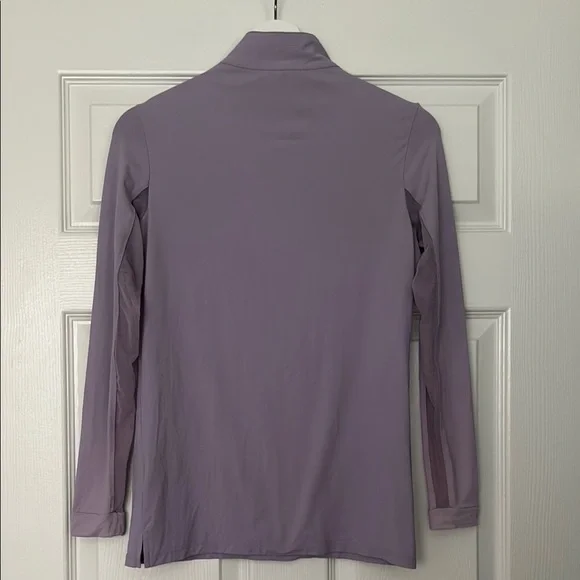 The Tailored Sportsman Icefil Sunshirt Orchid with Silver Zipper XS - Picture 7 of 13
